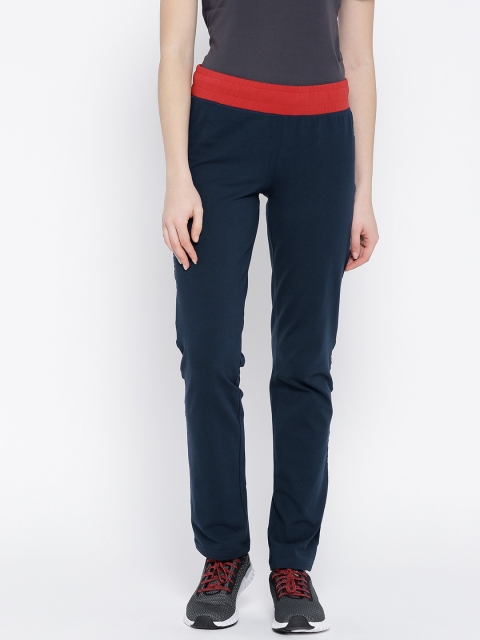 

Reebok Women Navy Core Knit Training Track Pants, Navy blue