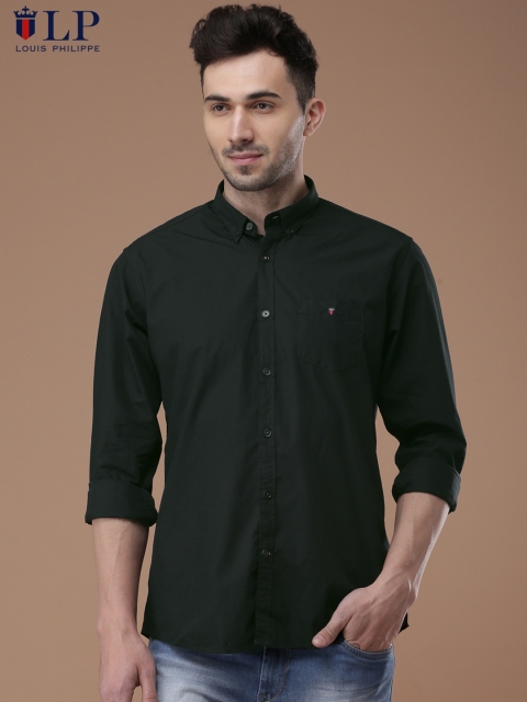 

Louis Philippe Sport Men Black Slim Fit Solid Casual Shirt
