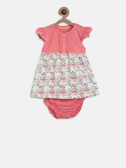 

MINI KLUB Girls Dress With Bloomers, Pink
