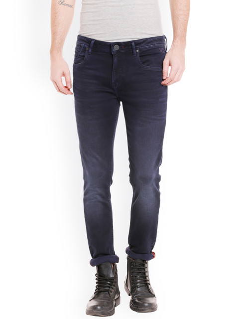 

Killer Men Blue Regular Fit Mid-Rise Clean Look Jeans
