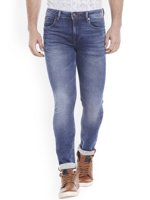 

Killer Men Blue Slim Fit Mid-Rise Clean Look Jeans