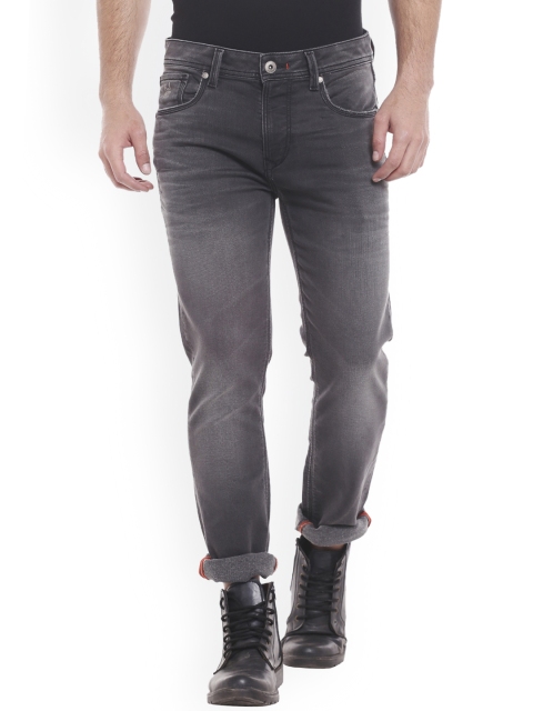 

Killer Men Grey Slim Fit Mid-Rise Clean Look Jeans