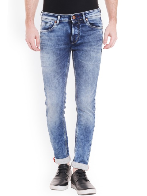 

Killer Men Blue Slim Fit Mid-Rise Clean Look Jeans