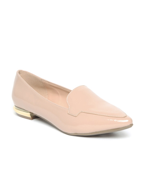 

Van Heusen Women Pink Solid Synthetic Loafers, Black