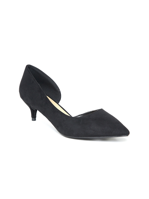 

Van Heusen Women Black Solid Pumps