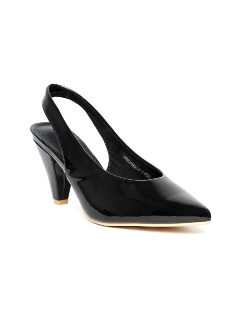 

Van Heusen Women Black Solid Heels