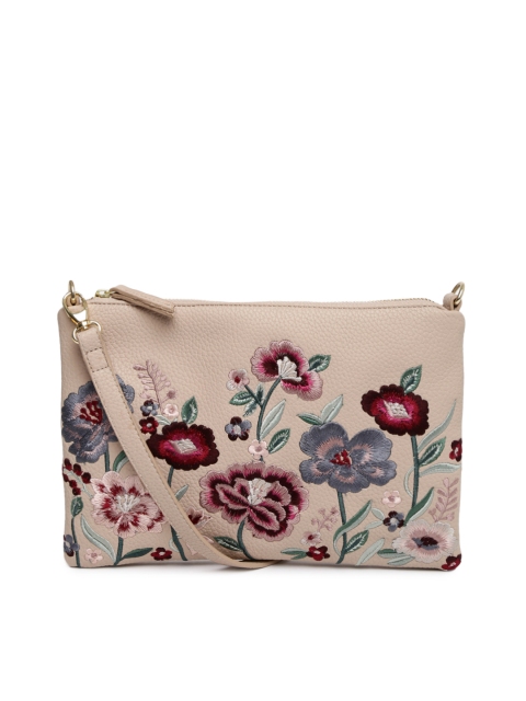 

Accessorize Nude-Coloured Textured Sling Bag