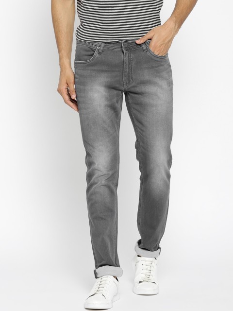 

Blackberrys Men Grey Slim Fit Low-Rise Clean Look Stretchable Jeans