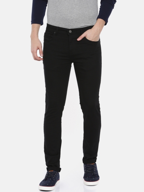 

Blackberrys Men Black Skinny Fit Low-Rise Jeans