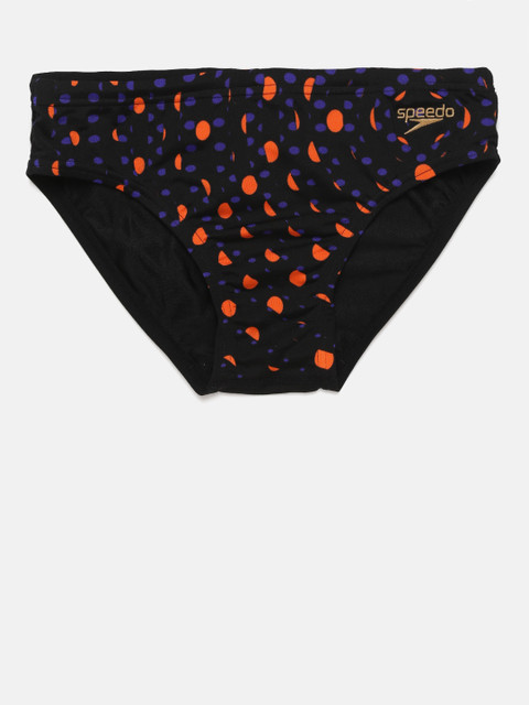 

Speedo Boys Black Printed FluidBlade Swimming Briefs