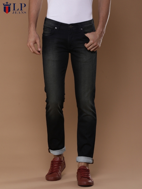 

Louis Philippe Jeans Men Blue Slim Fit Low-Rise Clean Look Stretchable Jeans