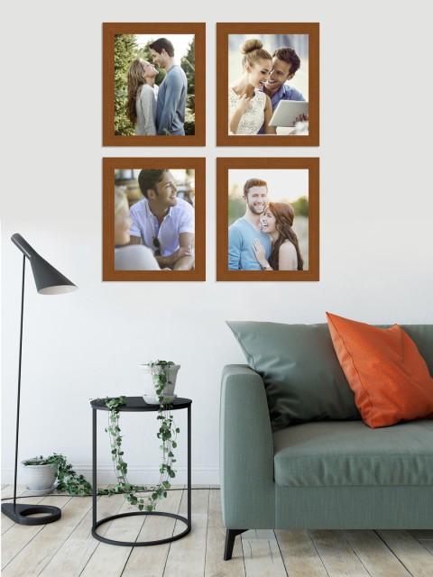 

Art Street Brown Set of 4 Photo Frames