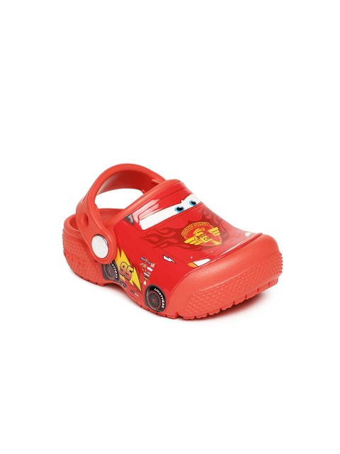 

Red Printed Clogs