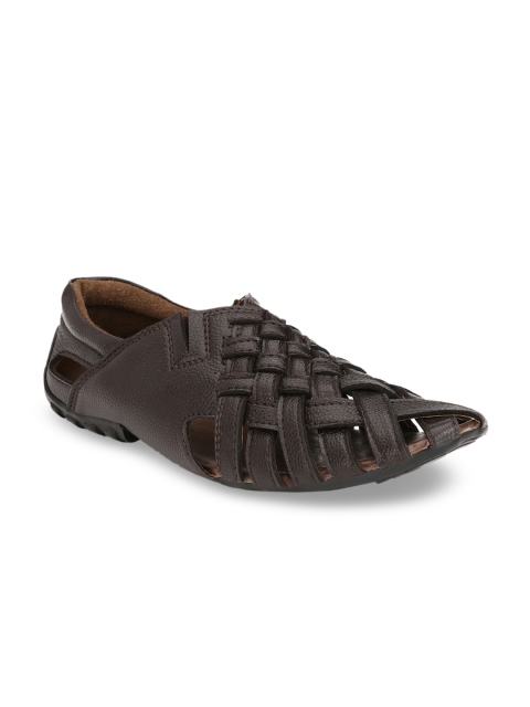 

Eego Italy Men Brown Shoe-Style Sandals