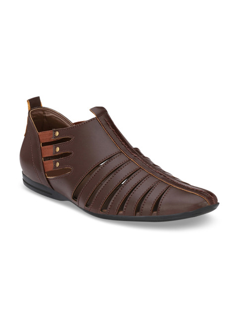

Eego Italy Men Brown Shoe-Style Sandals