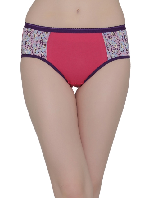 

Clovia Women Pink Hipster Briefs PN2076P14