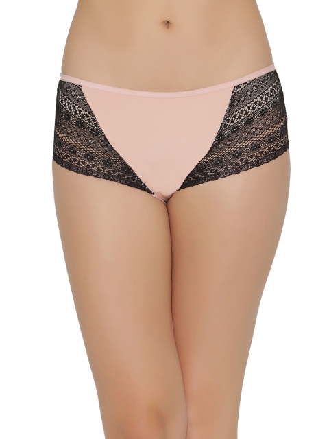 

Clovia Women Pink Hipster Briefs PN2384P22