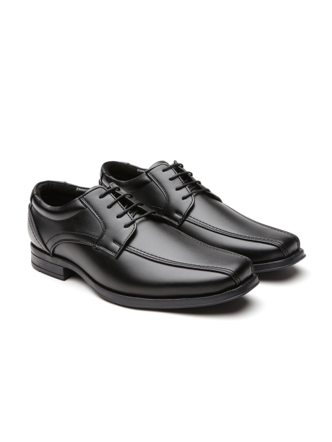 

Carlton London Men Black Formal Derbys
