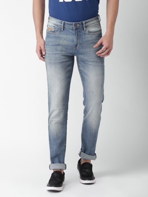 

Aeropostale Men Blue Super Skinny Fit Mid-Rise Mildly Distressed Stretchable Jeans