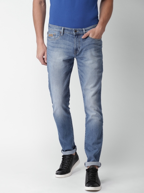 

Aeropostale Men Blue Super Skinny Fit Mid-Rise Clean Look Stretchable Jeans