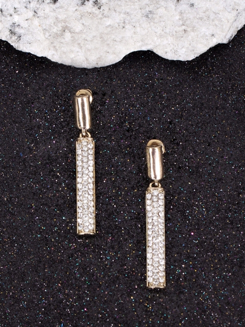 

Ayesha Gold-Toned Geometric Drop Earrings