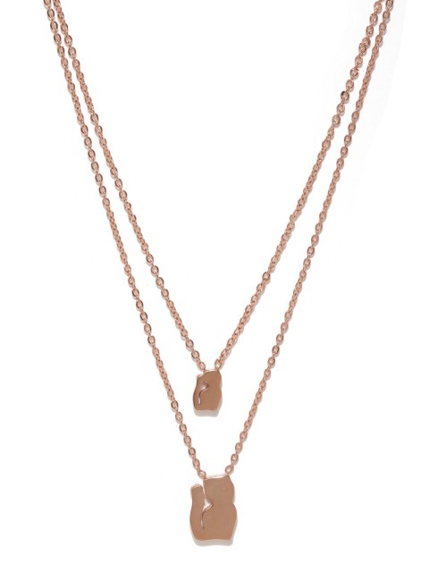 

Ayesha Rose Gold-Toned Metal Necklace