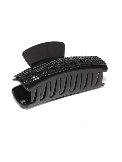 

Ayesha Black Embellished Hair Grasp