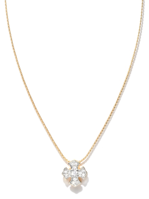 

Alamod Gold-Plated CZ Stone-Studded Necklace