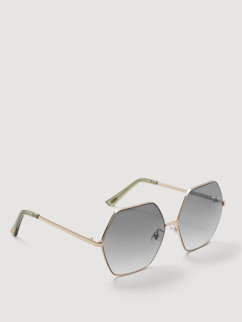 

MANGO Women Oversized Sunglasses 23025666, Grey