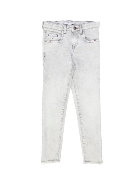 

Allen Solly Junior Boys Grey Mid-Rise Clean Look Stretchable Jeans