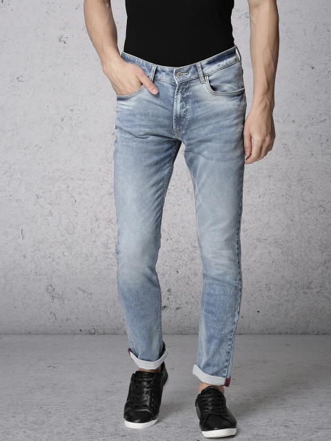 

Ecko Unltd Men Blue Slim Fit Mid-Rise Clean Look Stretchable Jeans