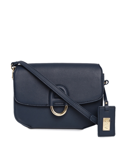 

Allen Solly Navy Blue Solid Sling Bag