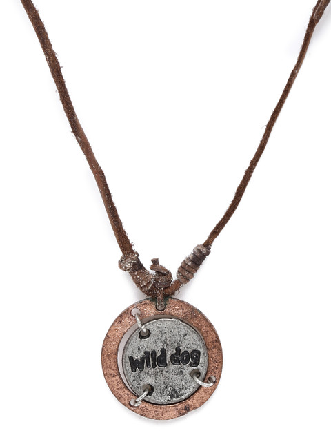 

UNKNOWN by Ayesha Men Bronze-Toned Necklace