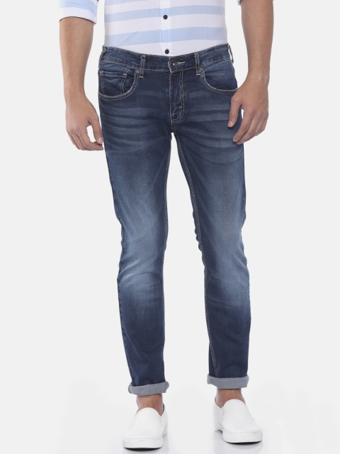 

Pepe Jeans Men Blue Slim Fit Low-Rise Clean Look Stretchable Jeans