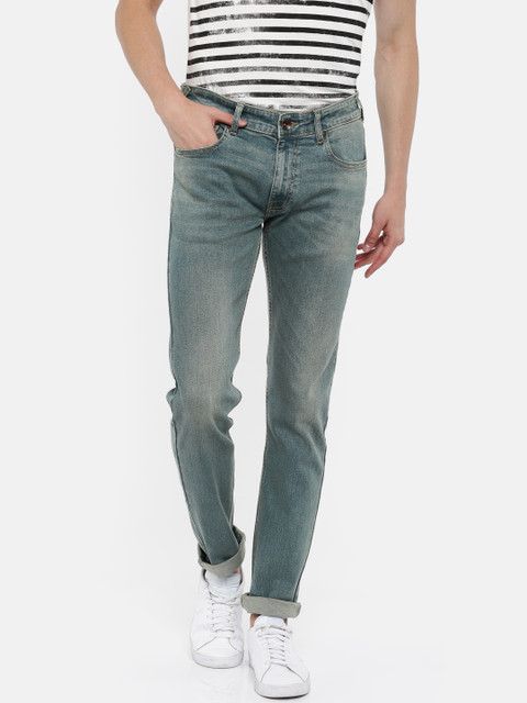 

Pepe Jeans Men Blue Slim Fit Low-Rise Clean Look Stretchable Jeans
