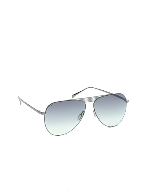 

French Connection Men Aviator Sunglasses, Grey