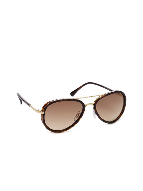 

French Connection Men Aviator Sunglasses FC 7423 C2 S, Brown
