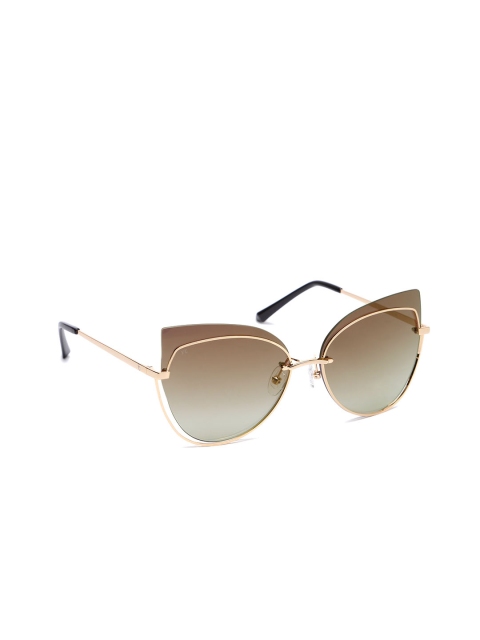 

French Connection Women Cateye Sunglasses FC 7422 C1 S, Grey
