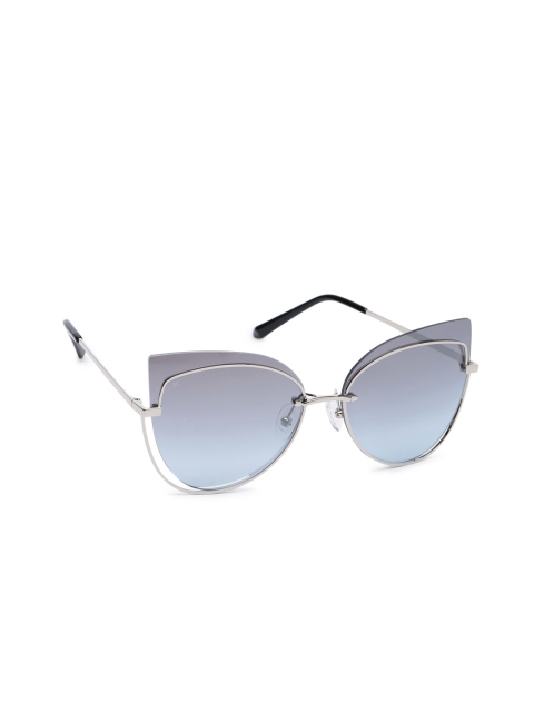 

French Connection Women Cateye Sunglasses FC 7422 C3 S, Grey