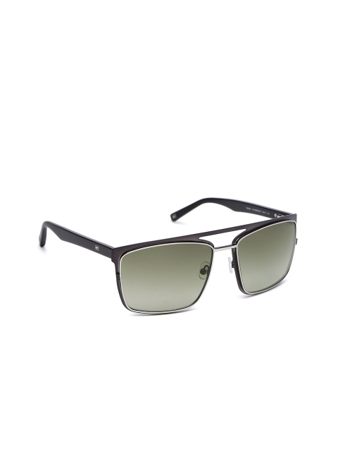 

Tommy Hilfiger Men Rectangle Sunglasses 19 C4 59 S, Black