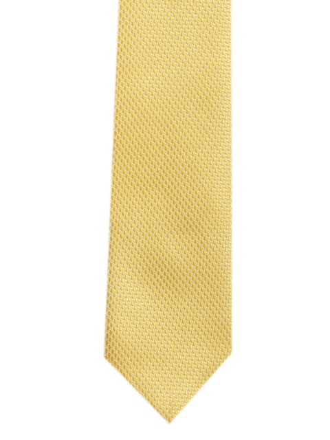 

Alvaro Castagnino Yellow Solid Skinny Tie