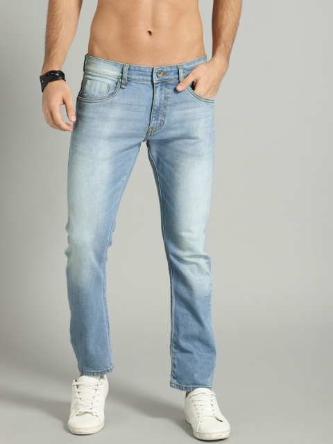 

Roadster Time Travlr Men Blue Skinny Fit Mid-Rise Clean Look Stretchable Jeans