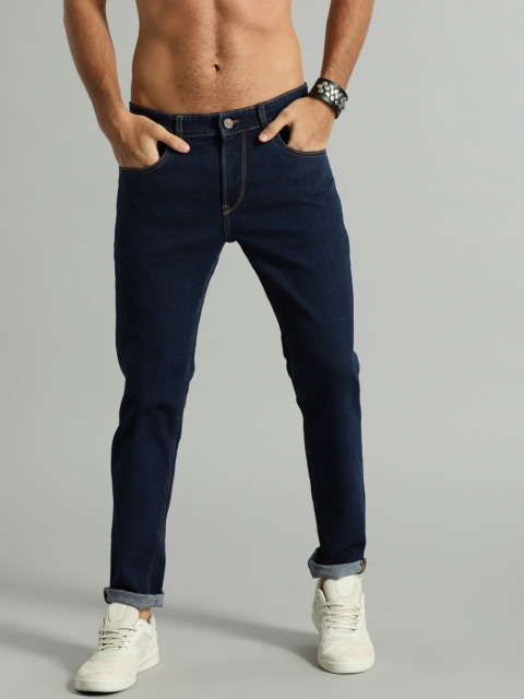 

Roadster Time Travlr Men Blue Slim Fit Mid-Rise Clean Look Stretchable Jeans