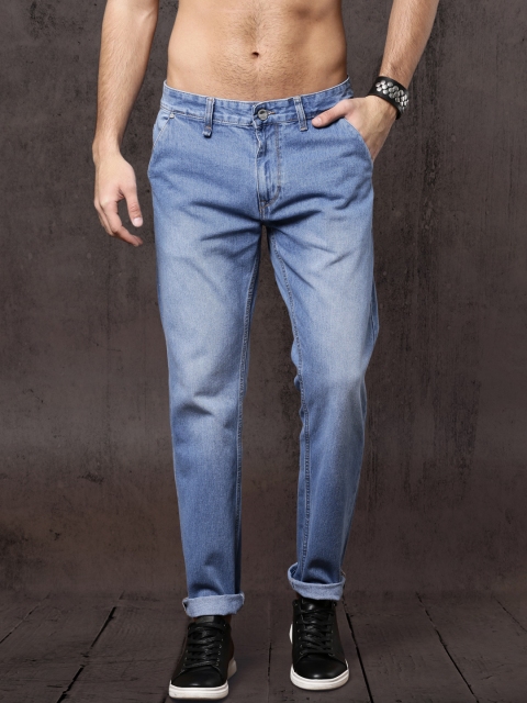 

Roadster Time Travlr Men Blue Regular Fit Mid-Rise Clean Look Jeans