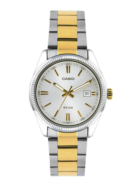 

Casio Enticer Men Silver Analogue watch A491 MTP-1302SG-7AVDF