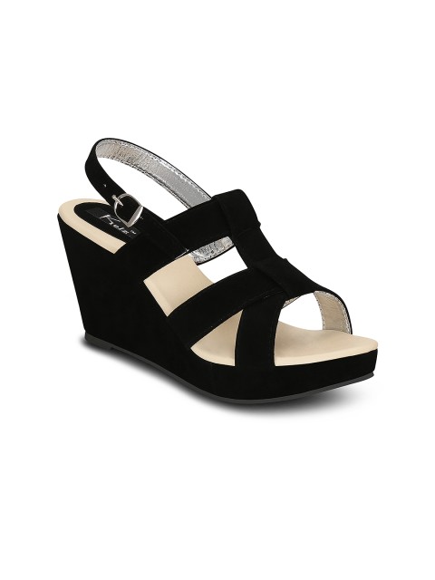 

Kielz Women Black Solid Sandals