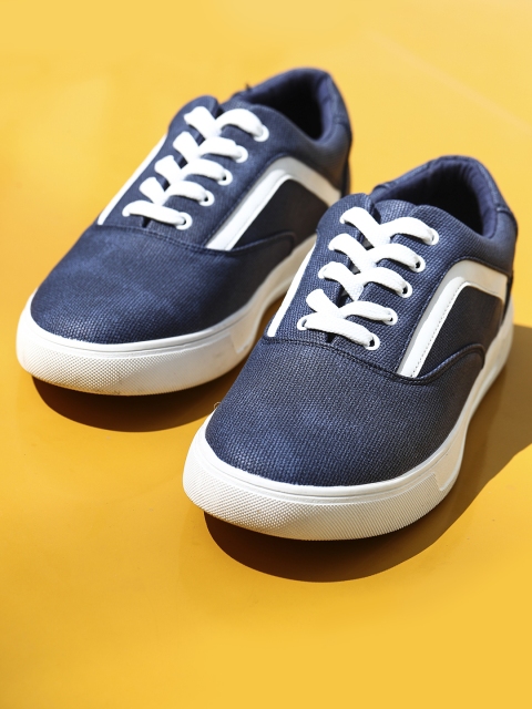 

LOCOMOTIVE Men Navy Blue Sneakers