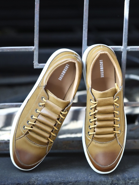 

LOCOMOTIVE Men Brown Sneakers