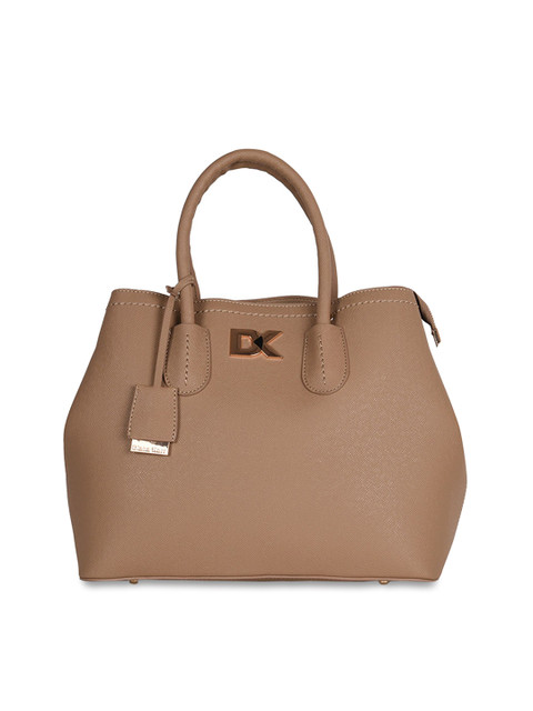 

Diana Korr Beige Solid Handheld Bag