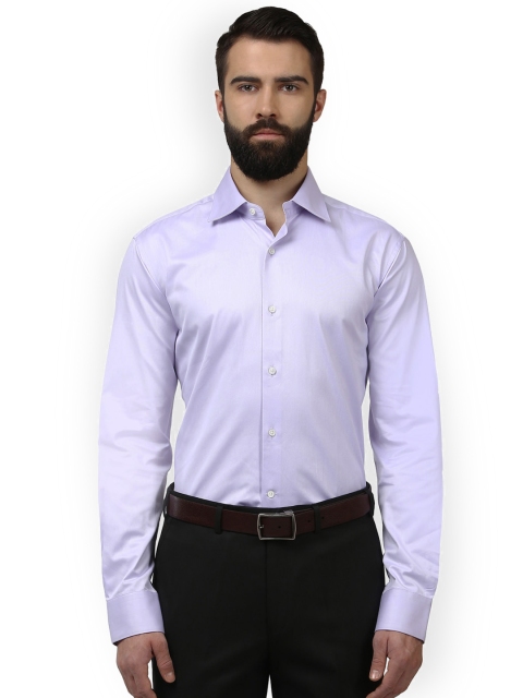 

Raymond Men Lavender Solid Regular Fit Formal Shirt